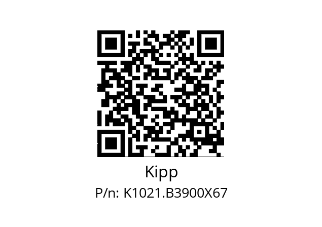   Kipp K1021.B3900X67