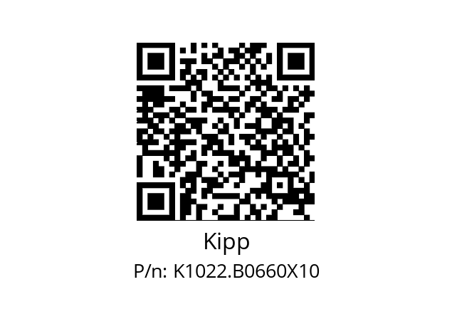   Kipp K1022.B0660X10