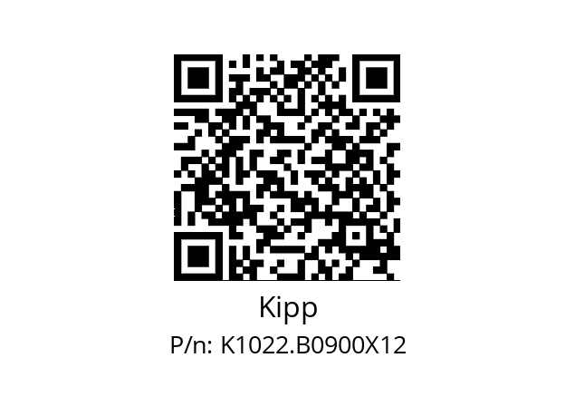   Kipp K1022.B0900X12