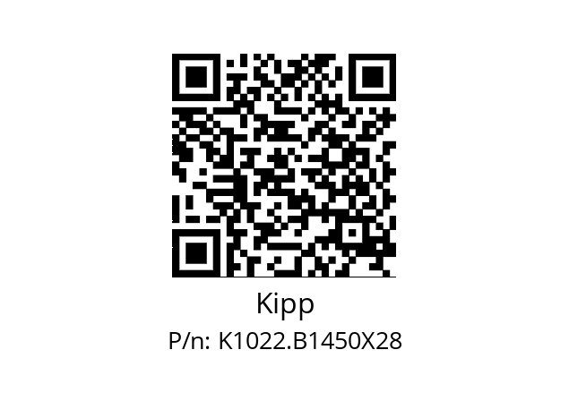   Kipp K1022.B1450X28