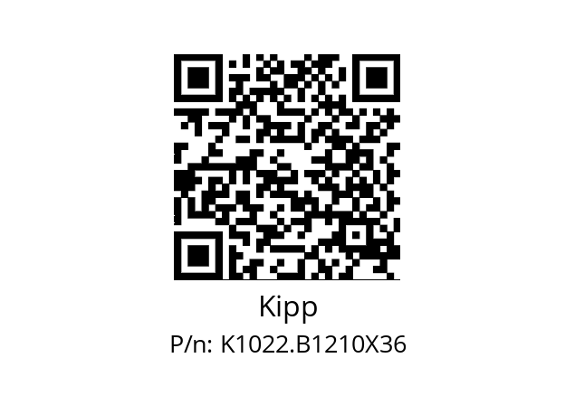   Kipp K1022.B1210X36