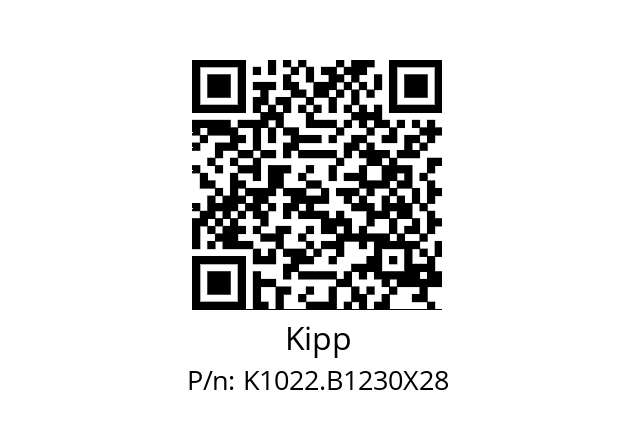   Kipp K1022.B1230X28