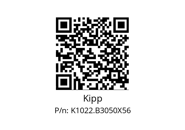   Kipp K1022.B3050X56