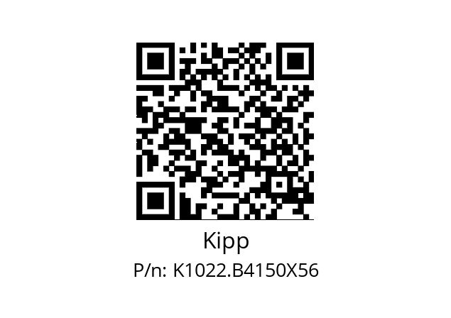   Kipp K1022.B4150X56