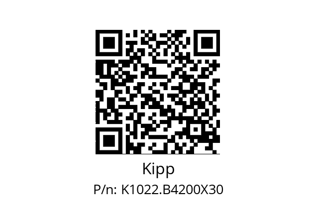   Kipp K1022.B4200X30