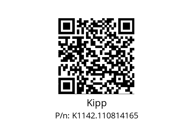   Kipp K1142.110814165