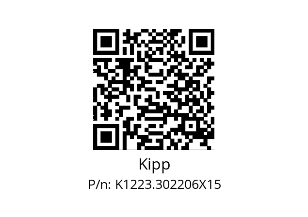   Kipp K1223.302206X15