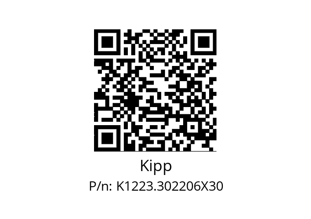   Kipp K1223.302206X30