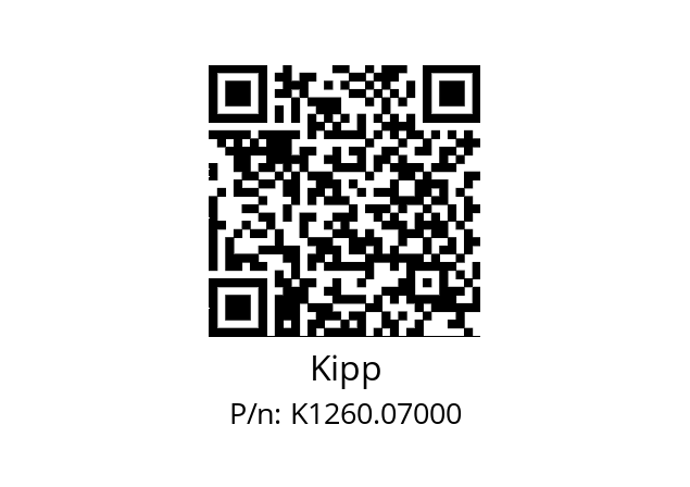   Kipp K1260.07000