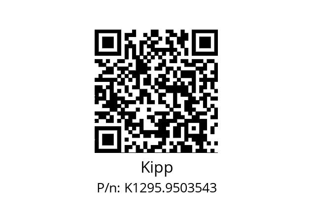   Kipp K1295.9503543