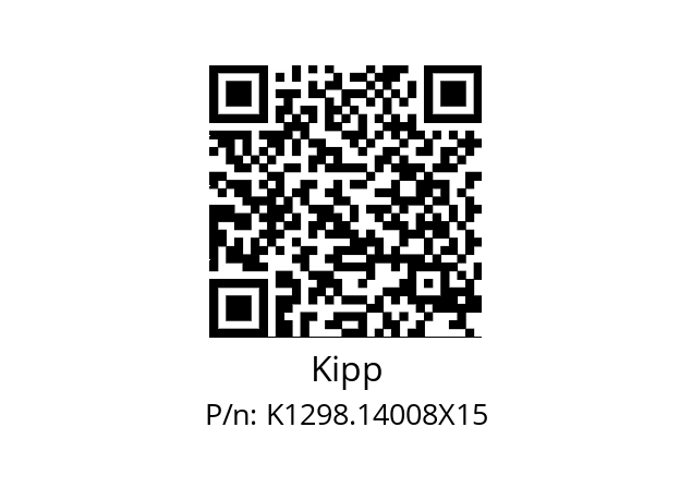   Kipp K1298.14008X15