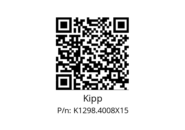   Kipp K1298.4008X15