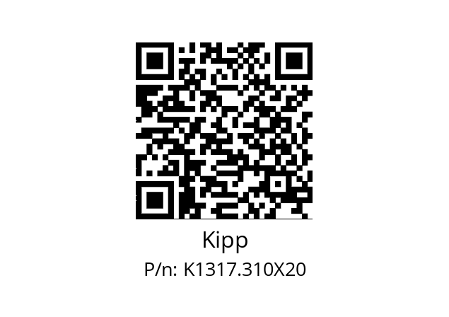   Kipp K1317.310X20