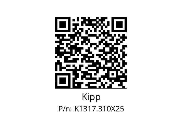   Kipp K1317.310X25