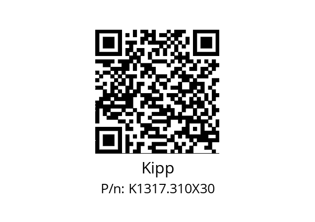   Kipp K1317.310X30