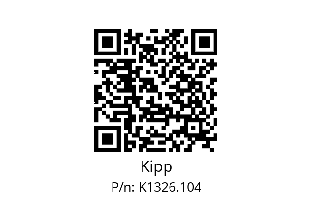   Kipp K1326.104