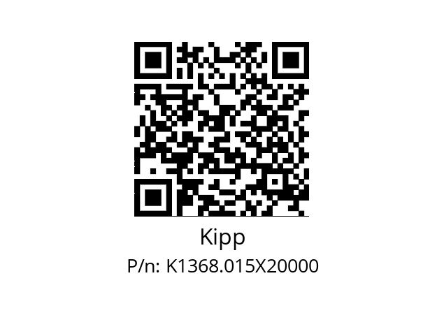   Kipp K1368.015X20000