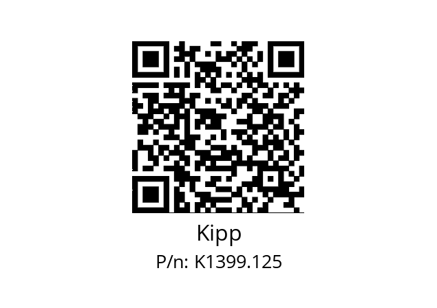   Kipp K1399.125