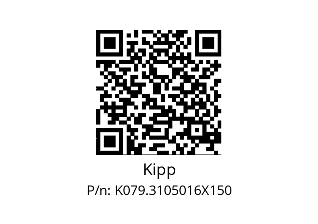   Kipp K079.3105016X150