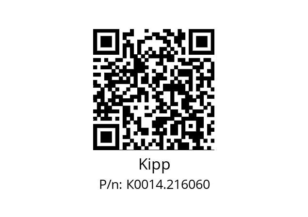   Kipp К0014.216060