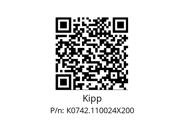   Kipp К0742.110024Х200