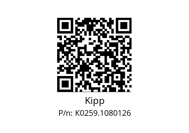   Kipp К0259.1080126