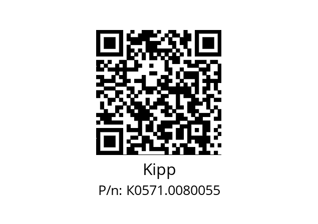   Kipp К0571.0080055