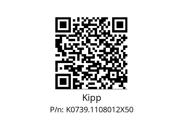   Kipp K0739.1108012X50