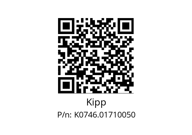   Kipp K0746.01710050