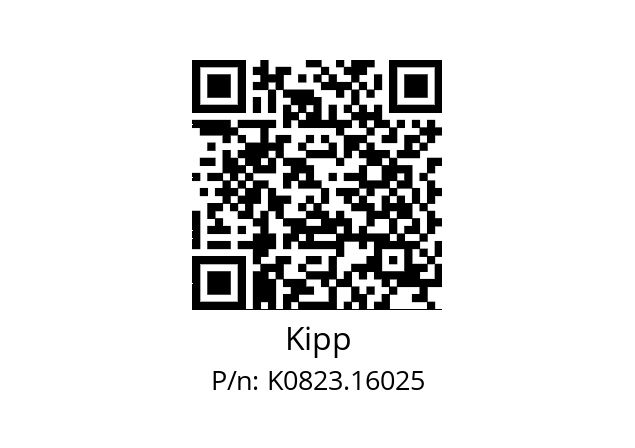   Kipp K0823.16025