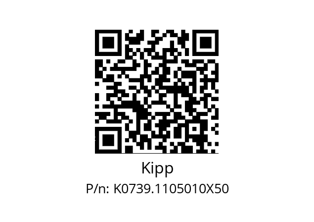   Kipp K0739.1105010X50