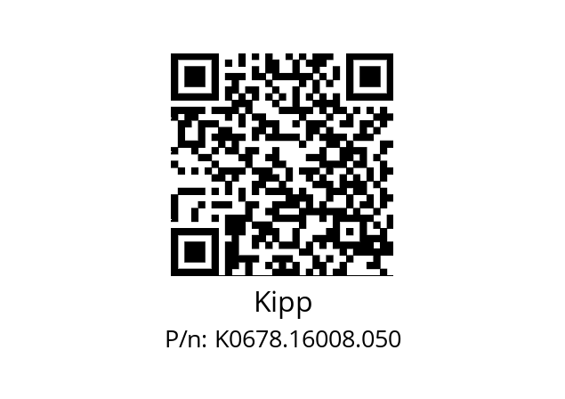   Kipp K0678.16008.050