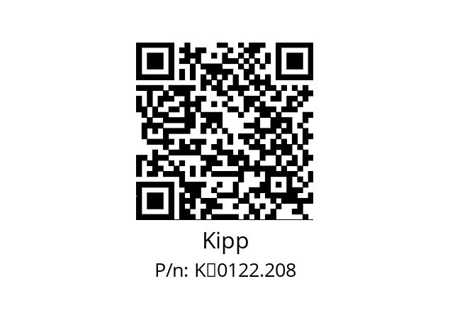   Kipp K0122.208