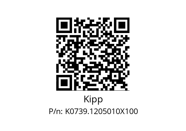   Kipp K0739.1205010X100