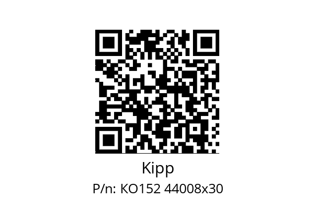   Kipp КО152 44008х30