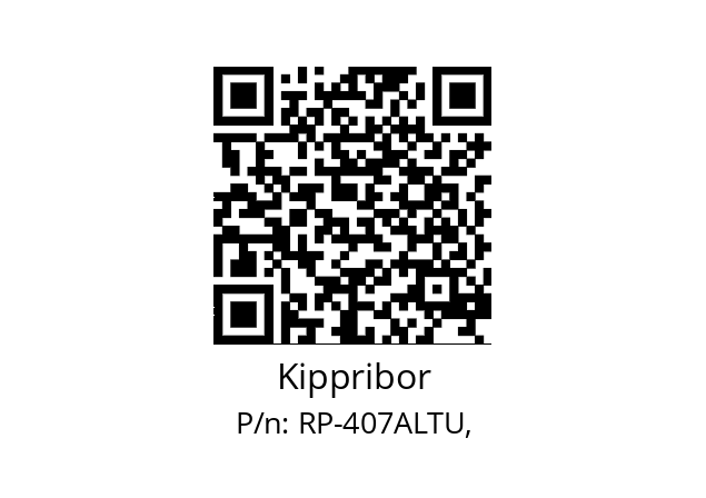   Kippribor RP-407ALTU,