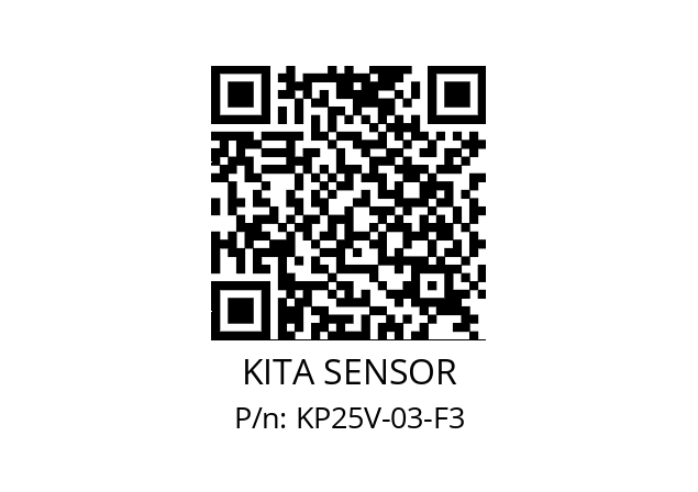   KITA SENSOR KP25V-03-F3