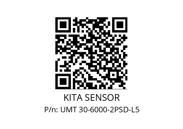   KITA SENSOR UMT 30-6000-2PSD-L5