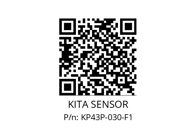   KITA SENSOR KP43P-030-F1