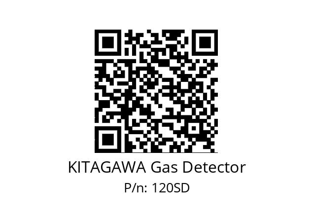   KITAGAWA Gas Detector 120SD