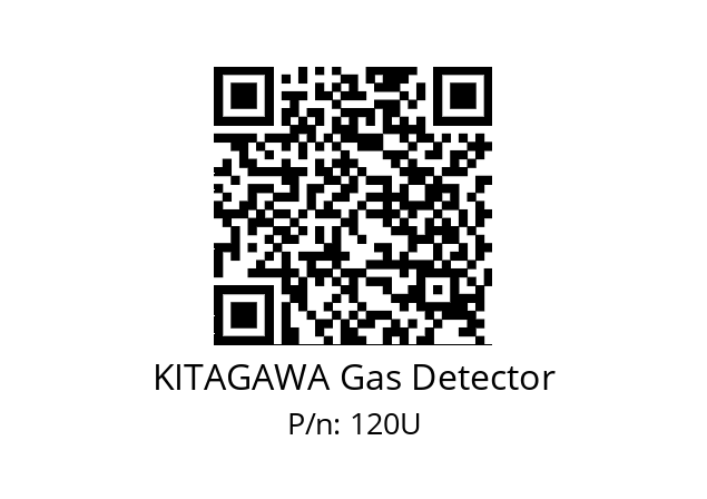   KITAGAWA Gas Detector 120U