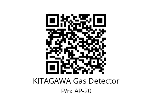   KITAGAWA Gas Detector AP-20