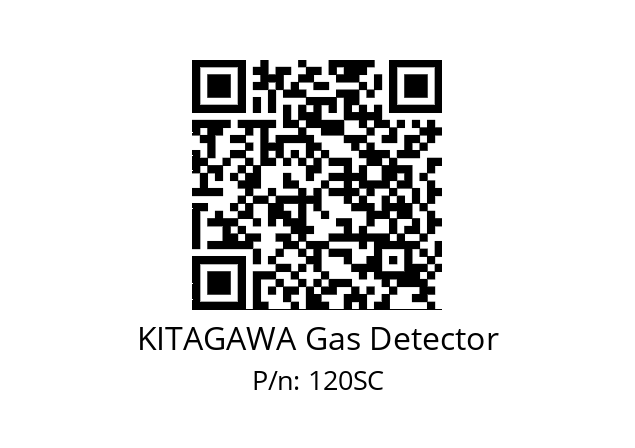   KITAGAWA Gas Detector 120SC