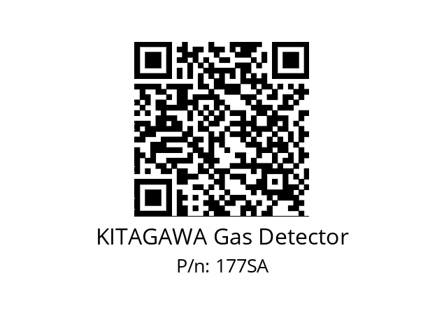   KITAGAWA Gas Detector 177SA