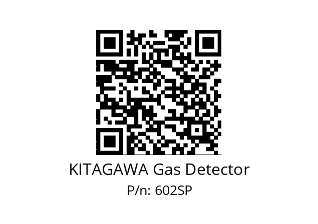   KITAGAWA Gas Detector 602SP