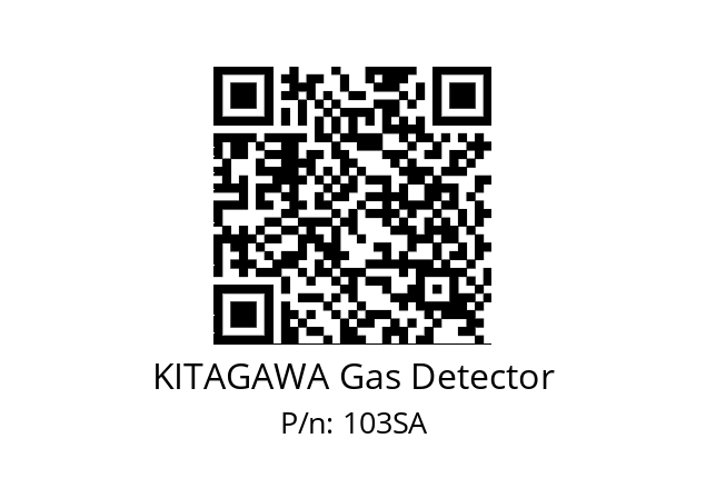   KITAGAWA Gas Detector 103SA