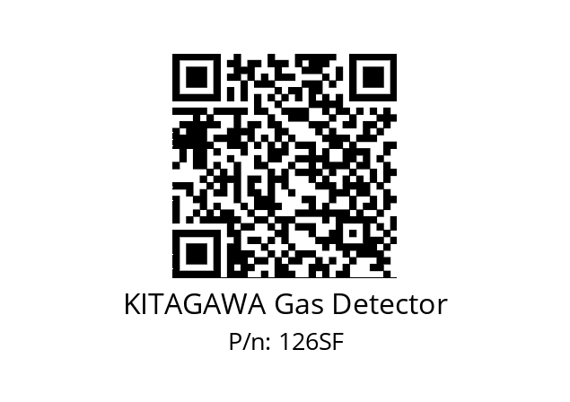   KITAGAWA Gas Detector 126SF