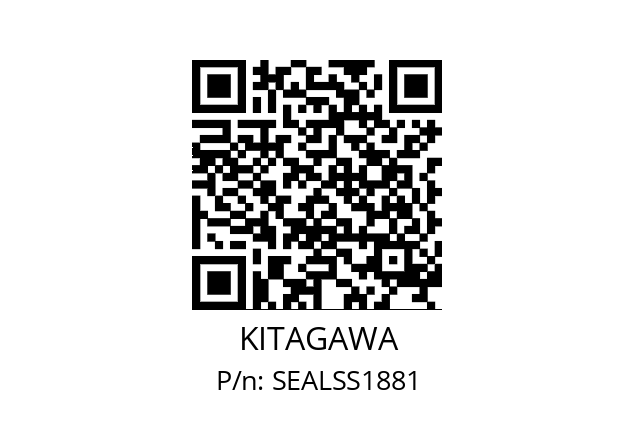   KITAGAWA SEALSS1881