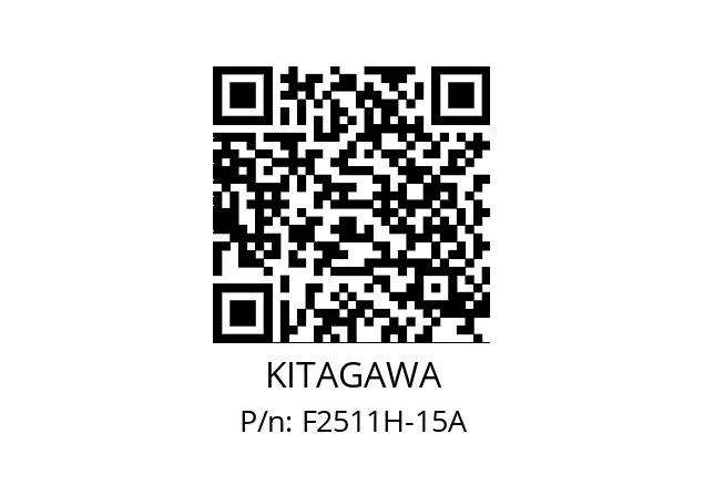   KITAGAWA F2511H-15A