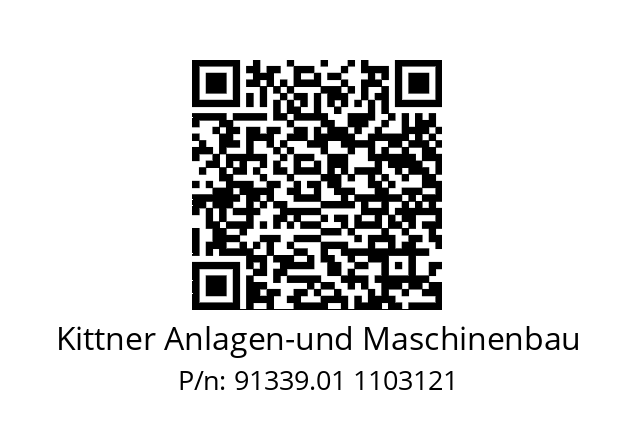   Kittner Anlagen-und Maschinenbau 91339.01 1103121